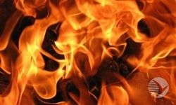 В Пензенской области добровольцы первыми начали тушить пожар
