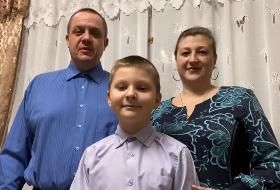 Поздравление с Новым годом от семьи Желудковых из Башмаково