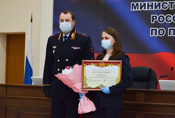 Министр МВД Колокольцев отметил работу пензенского врача-терапевта