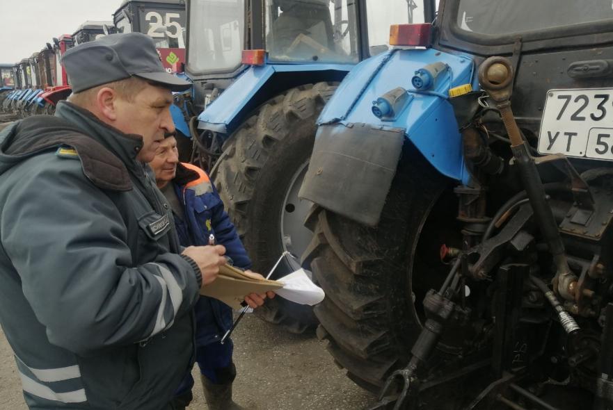 В Пензенской области массово проверили сельхозтехнику на техническое состояние