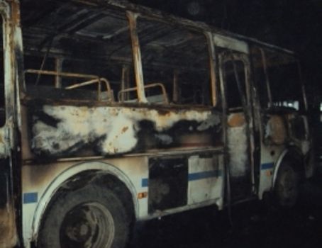 В Земетчинском районе сгорели 2 автобуса