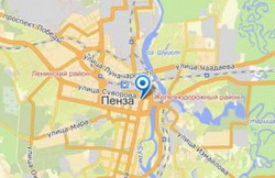 Яндекс обновил карту Пензы