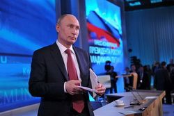 Журналист «Пензенской правды» приняла участие в пресс-конференции Владимира Путина