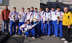 Сборная Пензенской области — первая в общекомандном зачете Спартакиады молодежи России допризывного возраста