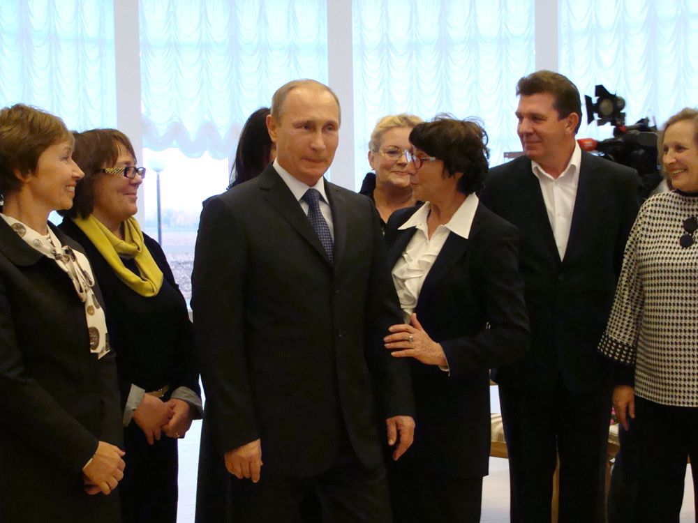 Визит президента РФ Владимира Путина в «Тарханы» — фотоотчет