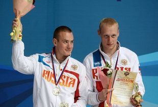 Илья Захаров и Евгений Кузнецов — Чемпионы РФ 2014 на синхронном трамплине