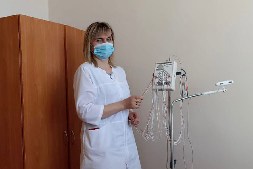 В Пензе Центр профессиональной патологии получил электроэнцефалограф за 570 тыс. рублей