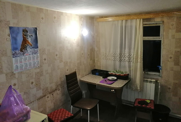 Кухня, в которой было совершено преступление