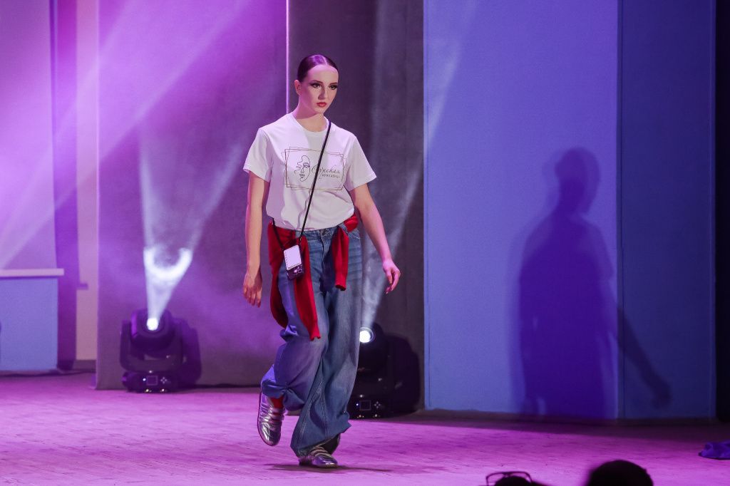 Злата Воложанина на дефиле «Стилизация». Злата Воложанина.jpg