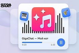 Музыка в GigaChat: искусственный интеллект от Сбера научился создавать музыку и вокал по текстовым запросам