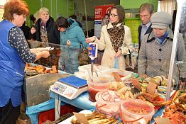 Пензенцы запаслись икрой и камчатской рыбой