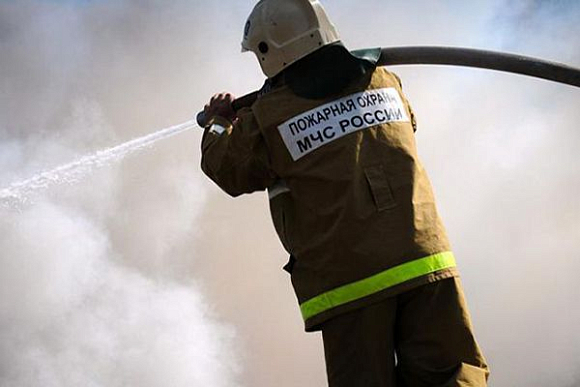 В Никольском районе пожар тушили 11 спасателей