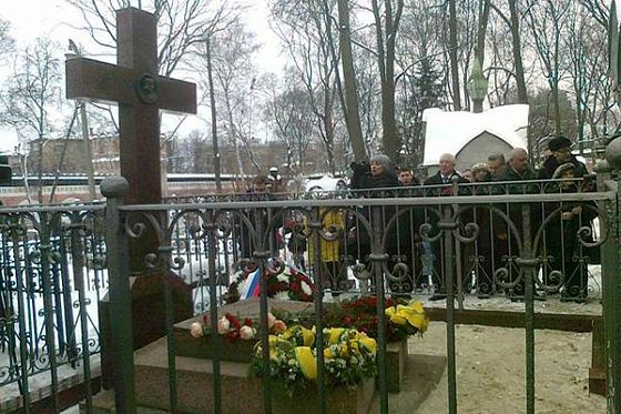 В Москве на могиле В.О. Ключевского установили и освятили крест