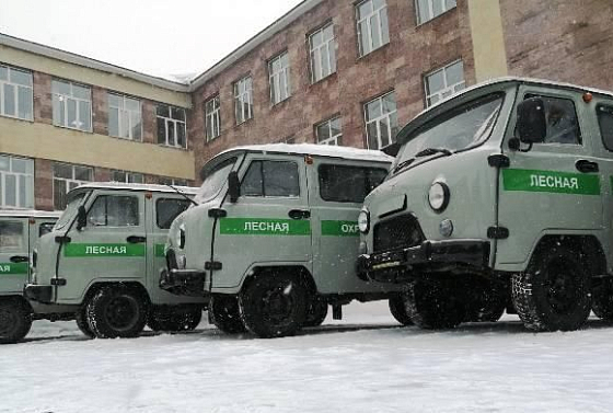 Пензенские лесники получили 12 малых комплексов на базе УАЗ