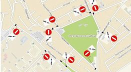 В Пензе 14 октября временно перекроют движение транспорта В Пензе 14 октября временно перекроют движение транспорта