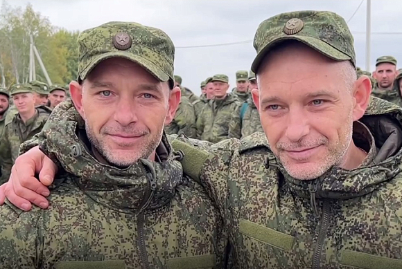 Мобилизованные пензенцы выполняют воинский долг семьями