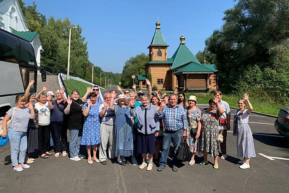 Участники паломнических поездок поблагодарили Вадима Супикова