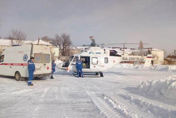 Пензенцев в тяжелом состоянии в больницы доставляют санитарной авиацией