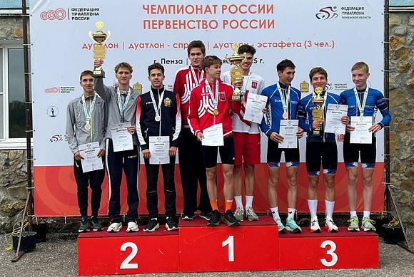 В Пензе прошли соревнования по дуатлону