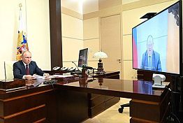 Владимир Путин обсудил с Олегом Мельниченко инвестиции и здравоохранение