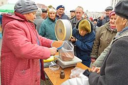 В Пензе на ярмарке выходного дня скупили несколько тонн гречки