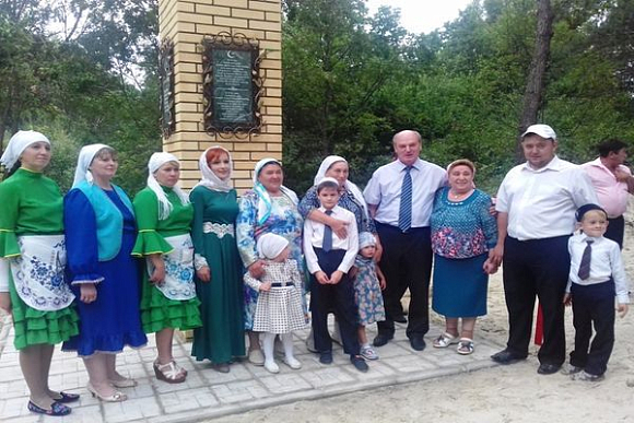 В Каменском районе открыли стелу в память Арслана Полкаева