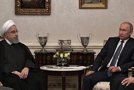 Путин встретился с президентом Ирана