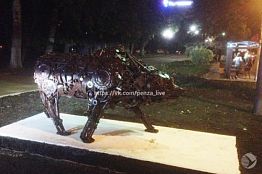 В Пензе уберут медведя с ул. Кирова