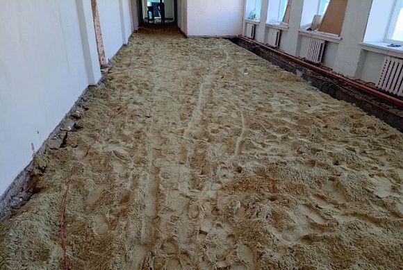 В Башмаковском районе стартовал капитальный ремонт школы