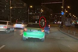 В Пензе автомобилисты устроили флешмоб нарушений В Пензе автомобилисты устроили флешмоб нарушений