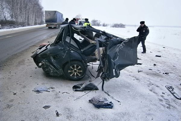 Под Рязанью грузовик под управлением пензенца разорвал легковушку на части