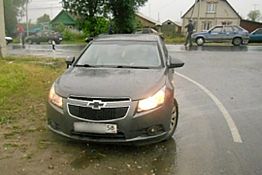 В Пензе столкнулись BMW, Hyundai и Chevrolet, есть пострадавшие