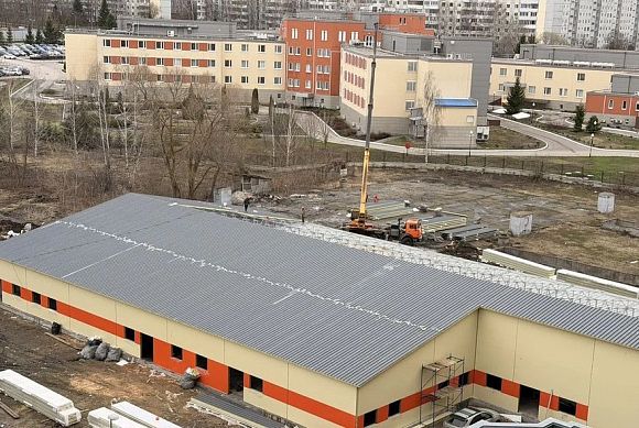 В больнице № 6 имени Захарьина строят новое отделение скорой помощи