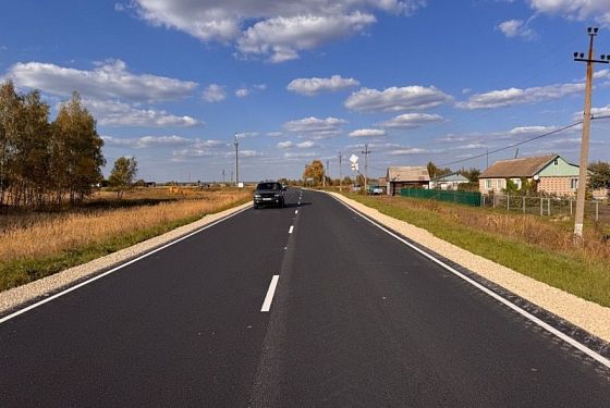 На автодороге Лунино – Исса привели в порядок более 9 километров