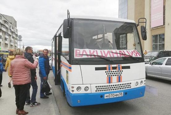 В микрорайонах Пензы появятся передвижные пункты вакцинации  