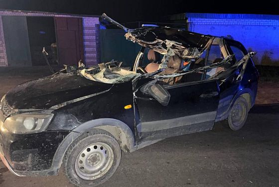 В Городищенском районе два человека погибли при столкновении «Лады» и трактора