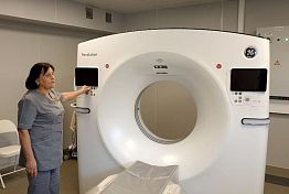 В больнице Земетчино установили компьютерный томограф