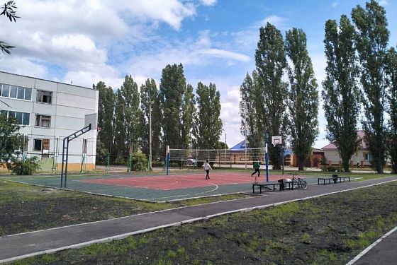 В Кузнецке завершили благоустройство детской спортплощадки около школы В Кузнецке завершили благоустройство детской спортплощадки около школы