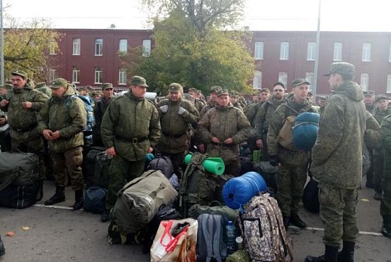 В Пензе состоялась вторая отправка мобилизованных из Пензенской области