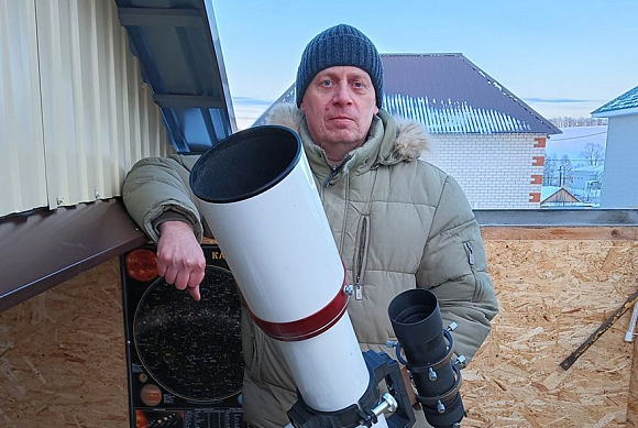 Пензенец уехал из города в деревню, чтобы стать ближе к звездам