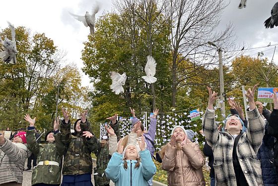 В Пензе прошла благотворительная акция «Белый журавль»