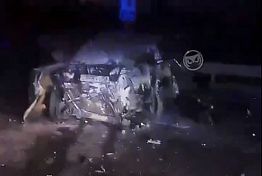 В Пензенском районе жестко столкнулись Suzuki и Lada