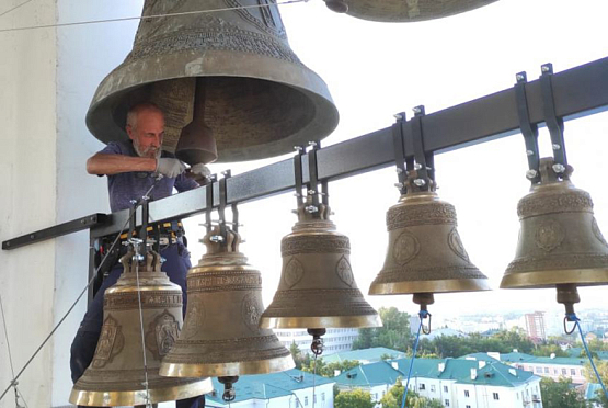 Колокольню Спасского собора переоборудовали для фестиваля колокольного звона