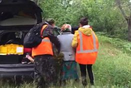 Пензенские волонтеры нашли пропавшую бабушку в овраге