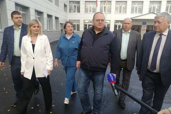 Олег Мельниченко совершил визит в Нижнеломовский район