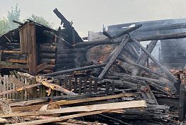 В Спасске при пожаре погиб 55-летний мужчина