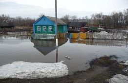 В Пензенской области частично подтопило Каменку В Пензенской области частично подтопило Каменку