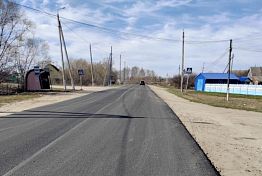 В Пензенской области ремонтируют дорогу Лунино — Исса