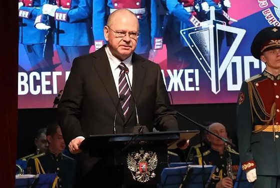 Олег Мельниченко поздравил сотрудников войск национальной гвардии