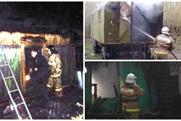 В Пензе пожар на ул. Урицкого тушили 16 спасателей В Пензе пожар на ул. Урицкого тушили 16 спасателей